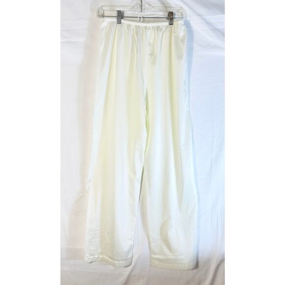 Vintage Vanity Fair Pajama Set Women’s Medium Made in USA Lace-Satin 70s 80s - Picture 5 of 6